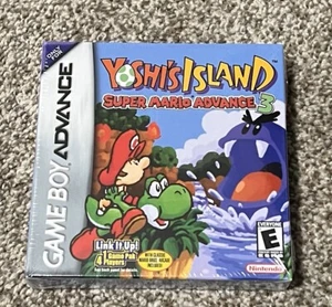 Yoshi’s Island Super Mario Advance 3 Nintendo Gameboy Advance GBA H-Seam SIGILLATO - Foto 1 di 14