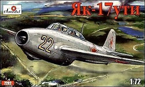 Amodel 7282 - 1:72 Yakovlev Yak-17UTI Caccia A Volo Sovietico - Nuovo - Immagine 1 di 1