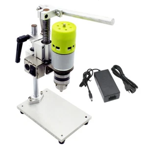 7-Speed DIY Mini Bench Drill Press Electric Bench Drilling Machine 1.5-10mm 100W - Picture 1 of 6