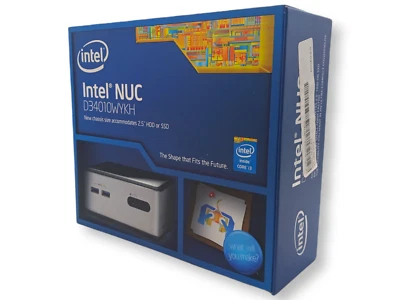 Intel Nuc Kit D3401WYKH BOXD34010WYKH1 Chassis i3-4010U Processor "NO HDD/RAM" - Image 1 of 4