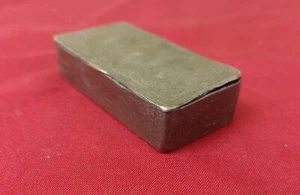 Antike Tabakdose mit Blumen verziert Tabaktürdose alte Gegenstände - Bild 1 von 7