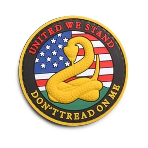 Paquete de 2 parches morales 5ive Star Gear - Don't Tread on me / Freedom is't Free - Imagen 1 de 3
