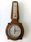 Vintage Shortland SB Barometer Thermometer Wooden Frame