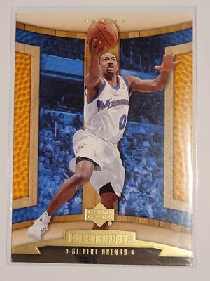2006-07 Upper Deck Hardcourt NBA Card Gilbert Arenas Washington Wizards Mint #98 - Image 1 of 2