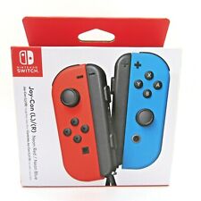 New ListingNintendo Switch Joy-Con Controllers L/R Neon RED-Neon BLUE OEM Factory Sealed