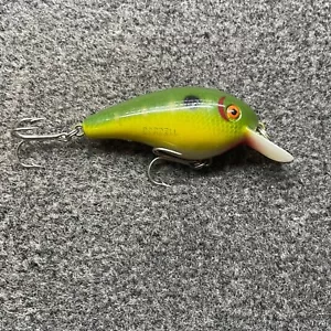 Cotton Cordell Big O 7800 Vintage Crankbait Lure 2.5” 89 Dark Green Scale 7889 - Picture 1 of 7