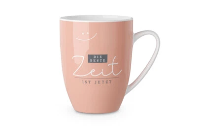 Becher 250ml Die Beste Zeit ist jetzt La Vida Geschenke für Dich