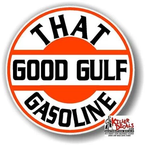 (GOLF-7) 12" THAT GOOD GOLF GASOLINA calcomanía lubricante bomba aceite hombre cueva - Imagen 1 de 1