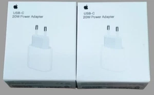 [2 PACK ] Cargador  Original Apple iPhone 20W 16/15/14/13/12/11/8/7/X/XS/XR/IPAD - Zdjęcie 1 z 6