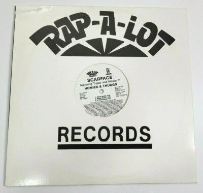 SCARFACE FT. 2PAC & MASTER P - HOMIES & THUGS - HIP HOP SINGLE (1998) *PROMO* - Image 1 of 2