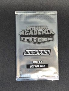 MHA My Hero Academia CCG - Judge Pack x3 - Series 3.0 SEALED THREE PACKS - Picture 1 of 2