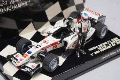 1:43 MINICHAMPS 400060112 Honda Racing F1 Team RA106 Hungarian GP 2006 #12 - Image 1 of 4
