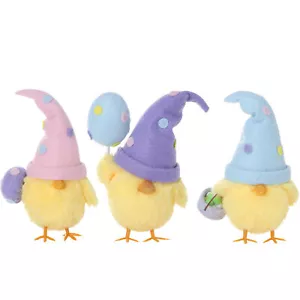 Easter Chick Ornaments Colorful Easter Chick Centerpiece Easter Tabletop Decor - Picture 1 of 14