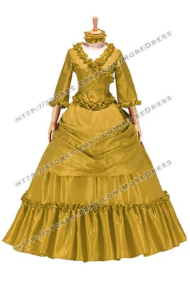 Vestido de fantasía gótico renacentista Lolita Southern Belle vestido real vintage Foto 1 de 4