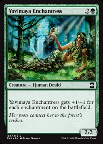 Eternal Masters - Yavimaya Enchantress - Foil - Image 1 of 1