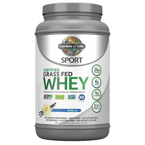 Sport Certified Grass Fed Whey Protein 23.28 Oz By Garden of Life - Image 1 of 1
