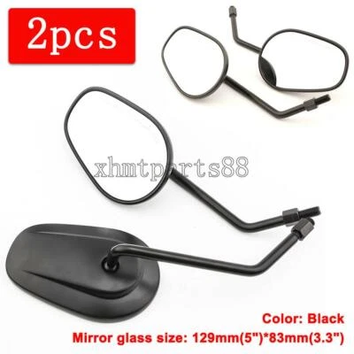 Espejos retrovisores negros para motocicleta Suzuki Intruder Volusia VL VS 800 1400 1500 700 750 Foto 1 de 4