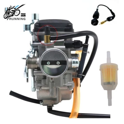 Carburador e cabo de estrangulamento para Kawasaki 2008-2018 KLR650 15004-0050 15003-0118 novo - Imagem 1 de 4