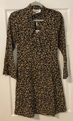 Nuevo Mini Vestido Derek Lam Para Mujer Talla 10 Crosby 100% Seda Talla 2 Lujo Foto 1 de 4