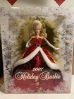 Holiday Celebration Barbie Doll Blonde Mattel 2007 Christmas New