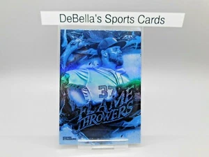 2020 Topps Fire Flame Throwers #FT-13 Stephen Strasburg Blue Foil - Nationals - Picture 1 of 2