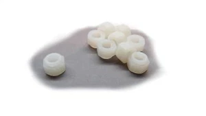 10 Stück Nylon Stoppmuttern M5 - Picture 1 of 2