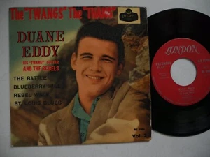 DUANE EDDY Twang's The Thang vol 2 EP The Battle + 3 45 7" 1960 Sweden VG+ - Picture 1 of 2