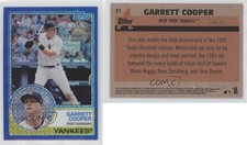 2018 Topps Silver Pack 1983 Design Chrome Series 1 Blue Garrett Cooper Rookie RC