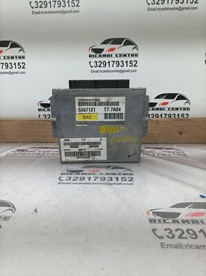 ✴️ CENTRALINA MOTORE ECU SAAB 9-5 2006 5387121 55559333 53431038 BA2 - Immagine 1 di 4