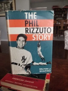 The Phil Rizzuto Story Milton Shapiro 1962 1st Ed Print Messner Baseball Book #4 - Picture 1 of 8