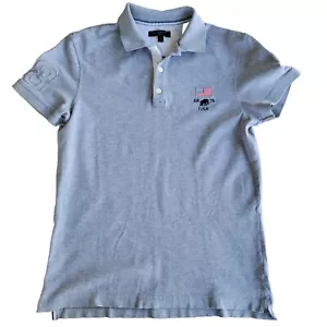 Banana Republic schmale Passform Herren Poloshirt Gr. Medium grau hellbraun BR78 USA Versand - Bild 1 von 10