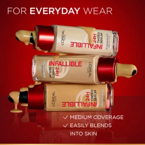 L’Oreal Paris Infallible 24H Tinted Serum Foundation  Lightweight (30ml) - Picture 1 of 34