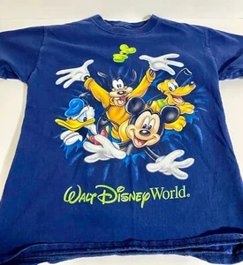 Walt Disney World - Boys Medium T-Shirt - Mickey Mouse - Picture 1 of 3