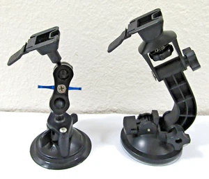 Set of Two Black Walkie Talkie & Phone Bracket Mount Holders - Picture 1 of 9