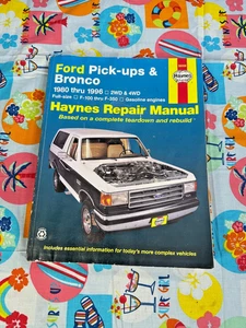 FORD Pick-ups & Bronco 1980-1996 Haynes Repair Manual - 36058 - Picture 1 of 2