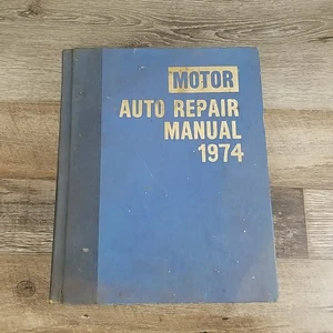 MOTOR Auto Repair Manual 37th Edition First Printing 1974 Good Condition - Bild 1 von 8