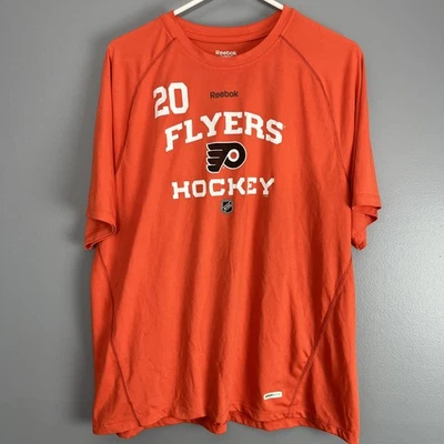 Camiseta para hombre Reebok Philadelphia Flyers #20 Pronger talla grande Spoedwick envejecida Foto 1 de 4