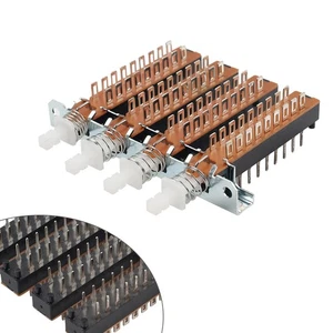 Interruttore a pulsante interblocco tipo pianoforte 18 pin 4 file - Foto 1 di 11