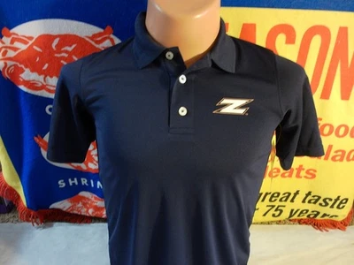 UNIVERSITY of AKRON ZIPS Polo Shirt NEW Men's Small (slim) Russell NCAA OHIO MAC - Image 1 of 4