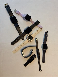 Smart Watch & Fitbit Lot Inc Apple Watch-Untested-Parts or Repair LOT 8 - Picture 1 of 17
