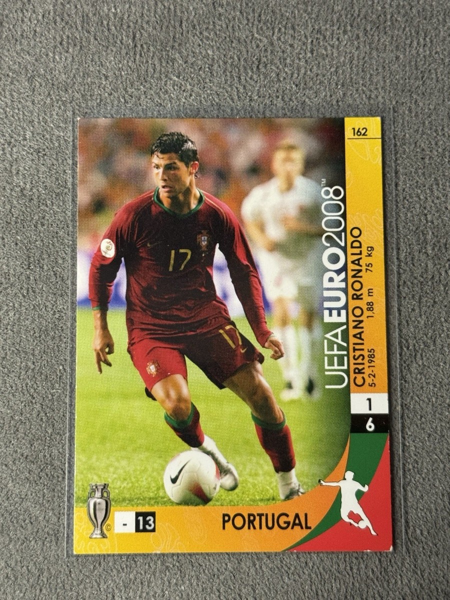 2008-09 Panini UEFA Euro Game Cristiano Ronaldo #162 for