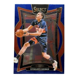 2024-25 Panini Select Kyshawn George #85 Concourse Blue Scope Prizm RC - Bild 1 von 2