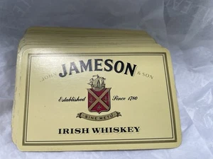 Playing Cards Vintage * JAMESON IRISH WHISKY Alcohol Advertising - Picture 1 of 4