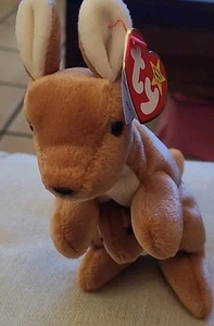 Extrem Selten - Pouch Beanie Baby 1996 mit MEHREREN seltenen Etikettfehlern - Bild 1 von 5