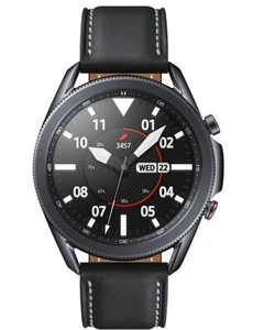 Samsung SM-R845UZKAXAR Galaxy Watch3 Smartwatch 45mm Stainless LTE Mystic Black - Picture 1 of 1