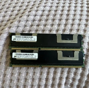 16GB Micron(2*8GB) 2Rx4 MT36JSZF1G72PZ-1G4D1DD 1041 / PC3-10600R-9-10-J0 Server - Bild 1 von 2