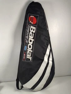 ✅ Babolat Drive Z Series Single Tennis Racket Cover Carry Case Bag Black White - Picture 1 of 3