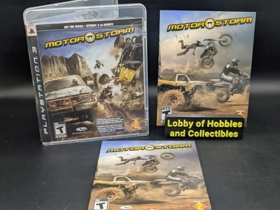 MotorStorm (PlayStation 3) CIB - Disco de menta - Prístino - Probado Foto 1 de 4