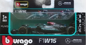 New Burago George Russell F1W15 Petronas Mercedes Formula 1 - Picture 1 of 3
