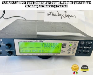 Yamaha MU90 Tone Generator Soundmodul Synthesizer mit Adapter funktioniert getestet - Bild 1 von 16